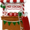 Hot Cocoa Stand Personalized Christmas Ornament OR2395 -The Jelly Christmas Shop OR2395 20924.1653489859