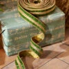 Raz 1.5" Green Velvet Christmas Ribbon With Gold Jewels R4227719 -The Jelly Christmas Shop R4227719 07245.1697115645