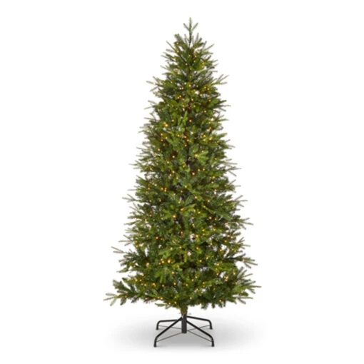 Raz 7.5' Or 9' Snake Light Green Slim Spruce Artificial Christmas Tree - Image 4