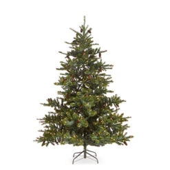 Raz 7.5' Forever Lit Green Big Sky Spruce Christmas Tree T4352009 -The Jelly Christmas Shop T4352009 1 73556.1686668711