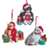 Kurt Adler 3.5" Fat Cat Christmas Ornament A2220 -The Jelly Christmas Shop a2220 07062.1677083823