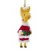 Kurt Adler 3.5" Llama Llama Red Pajama Santa Christmas Ornament LM1201 -The Jelly Christmas Shop api1ge0xl 60152.1646091859