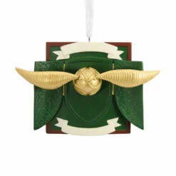 Hallmark 3" Harry Potter Golden Snitch Personalized Christmas Ornament 3HCM1000 -The Jelly Christmas Shop api5fnztq 19644.1646091919