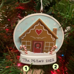 Hallmark 3.5" New Home Personalized Christmas Ornament 1HGO2930 -The Jelly Christmas Shop api68vaho 83569.1655131041