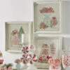 Raz 14" Peppermint Parlor Textured Paper Framed Christmas Wall Art 4159152 -The Jelly Christmas Shop api8kalye 77264.1646091958