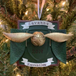 Hallmark 3" Harry Potter Golden Snitch Personalized Christmas Ornament 3HCM1000 -The Jelly Christmas Shop apiankfaj 22024.1655142434