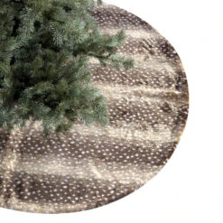 Raz 48" Fawn Faux Fur Christmas Tree Skirt 4116409 -The Jelly Christmas Shop apib7qxoz 27814.1646091913