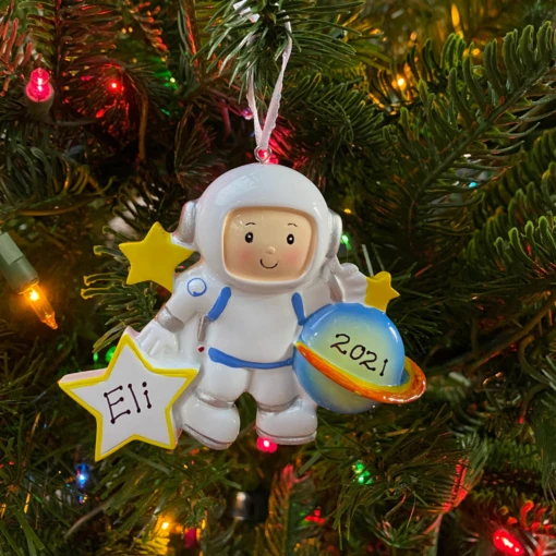 Astronaut Personalized Christmas Ornament OR1603 - Image 2