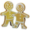 24" Double Sided Gingerbread Blow Mold Outdoor Christmas Decor 75560 -The Jelly Christmas Shop apic66jfl 48724.1646091937
