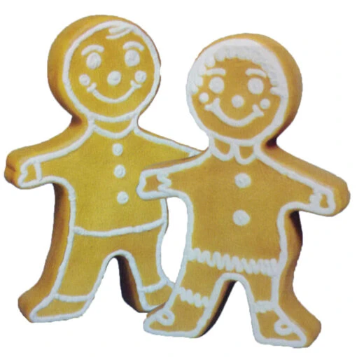 24" Double Sided Gingerbread Blow Mold Outdoor Christmas Decor 75560