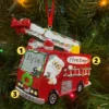 Christmas Parade Fire Truck Personalized Christmas Ornament OR1583 -The Jelly Christmas Shop apicqwhxq 46514.1666293036