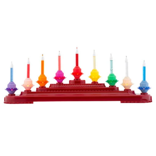 Shiny Brite Holiday Splendor Bubble Bright Light Candolier 4027850 - Image 2