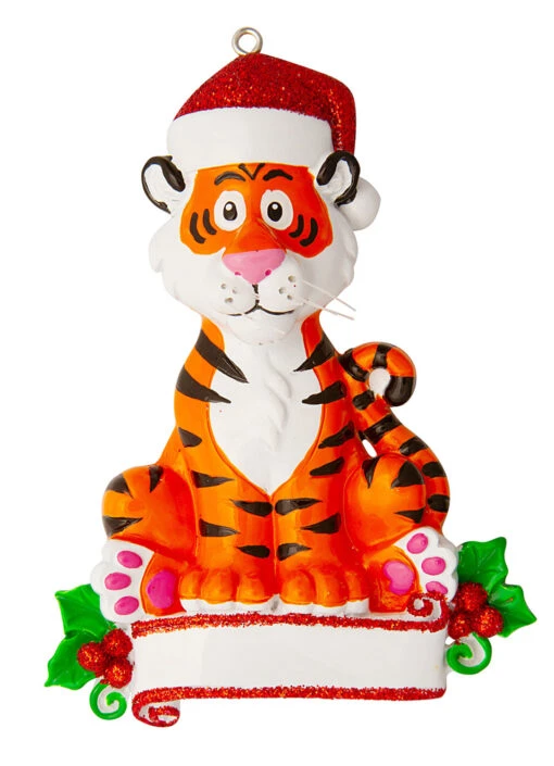 Baby Tiger Personalized Christmas Ornament OR1850T - Image 3