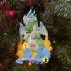 Rainbow Dragon Personalized Christmas Ornament OR962 -The Jelly Christmas Shop apifsxhzv 63642.1646091875