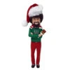 Kurt Adler 5" Bob Ross With Santa Hat Christmas Ornament BO1191 -The Jelly Christmas Shop apiggprtf 57209.1646091869