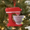 Red Baker's Mixer Personalized Christmas Ornament OR1756 -The Jelly Christmas Shop apigugnie 44738.1646091885