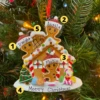Gingerbread House Family Of 3 Personalized Christmas Ornament OR1872-3 -The Jelly Christmas Shop apihnkbot 96992.1646091906