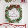 Raz 20" Merry And Bright Wooden Wall Art Christmas Sign 4116219 -The Jelly Christmas Shop apijifgou 96779.1646091891