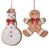 Raz 5" Set Of 2 Gingerbread Cookie Christmas Ornament 4116521 -The Jelly Christmas Shop apikofvcq 50490.1646091908