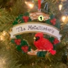 Cardinal With Wreath Personalized Christmas Ornament OR1905 -The Jelly Christmas Shop apim4jdbg 18678.1646091914
