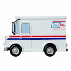 Postal Worker Mail Truck Personalized Christmas Ornament OR1815 -The Jelly Christmas Shop apin6zyz4 68434.1646091904