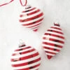Raz 4" Red And White Striped Glass Christmas Ornaments 4120871 1 Raz 4" Red And White Striped Glass Christmas Ornaments 4120871 -The Jelly Christmas Shop apinddvbu 43279.1646091985