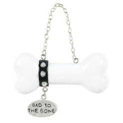 Bad To The Bone Dog Personalized Christmas Ornament OR1336-B -The Jelly Christmas Shop apinjlwuf 30397.1646091915