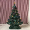 Large Flat Ceramic Lighted Window Or Mantel Christmas Tree 19" -The Jelly Christmas Shop apip5qhm1 35392.1646091897