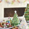 Raz 8" Battery Operated Lighted White Or Metallic Green Ceramic Christmas Tree -The Jelly Christmas Shop apipdkvpp 51360.1646091876