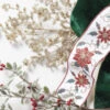 Raz 4" Embroidered Poinsettia Wired Christmas Ribbon R4171885 -The Jelly Christmas Shop apipnf5v2 33760.1646091927