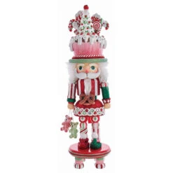 Kurt Adler 18" Hollywood Nutcracker Candy And Cake Hat Nutcracker Christmas Figure HA0588 -The Jelly Christmas Shop apiq5mkbf 92183.1646091914
