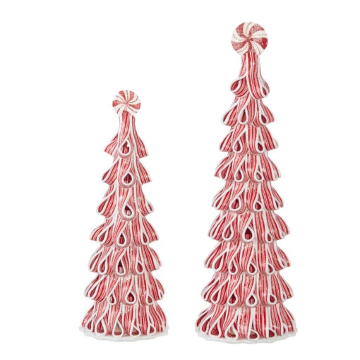 Raz Claydough Ribbon Candy Tree Christmas Decoration 4014108 - Image 2