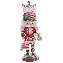 Kurt Adler 18" Hollywood Nutcracker Candy And Cake Hat Nutcracker Christmas Figure HA0588 -The Jelly Christmas Shop apiru4dbd 16028.1646091913