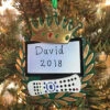 Kurt Adler 3.75" King Of The Remote Personalized Christmas Ornament W8213 -The Jelly Christmas Shop apisaqwdq 77080.1646091893