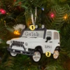 White Jeep 4X4 Personalized Christmas Ornament White OR1763-W -The Jelly Christmas Shop apit582bm 24587.1666293112