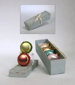 Katherine's Collection Gingerbread Forest Box Of 6 Macaron Christmas Ornaments 28-122001