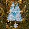 Blue And White Ice Castle Personalized Christmas Ornament OR1462 -The Jelly Christmas Shop apixnhjtq 08634.1646091961