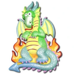 Rainbow Dragon Personalized Christmas Ornament OR962 -The Jelly Christmas Shop apiyoalza 06396.1646091874