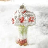 Raz Eric Cortina 5" White Amaryllis In Vase Glass Christmas Ornament 4053126 -The Jelly Christmas Shop apizksrfs 54911.1646091904