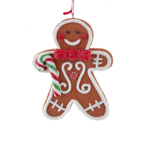Kurt Adler 4.85" Set Of 4 Claydough Cookie Christmas Ornament D4156 - Image 5