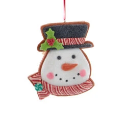 Kurt Adler 4.85" Set Of 4 Claydough Cookie Christmas Ornament D4156 -The Jelly Christmas Shop d4156d 71290.1677688123