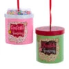 Kurt Adler 2.5" Cake Frosting Can Christmas Ornament D4367 -The Jelly Christmas Shop d4367 59421.1677696872