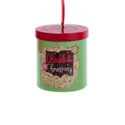 Kurt Adler 2.5" Cake Frosting Can Christmas Ornament D4367 -The Jelly Christmas Shop d4367b 10661.1677696878