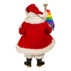 Kurt Adler 10" Fabriché Pride Santa Christmas Figure FA0179 -The Jelly Christmas Shop fa0179 02 55250.1677777295