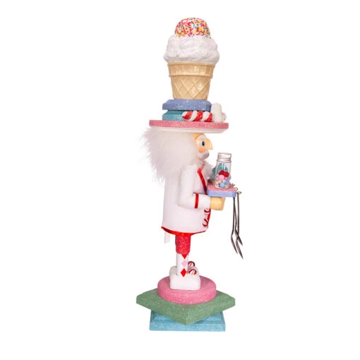 Kurt Adler 19" Hollywood Nutcrackers Ice Cream Nutcracker Christmas Figure HA0404 - Image 5
