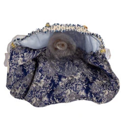 Kurt Adler 17" Indigo Blue Delft Angel Christmas Tree Topper J6099 -The Jelly Christmas Shop j6099 06 83513.1653408823